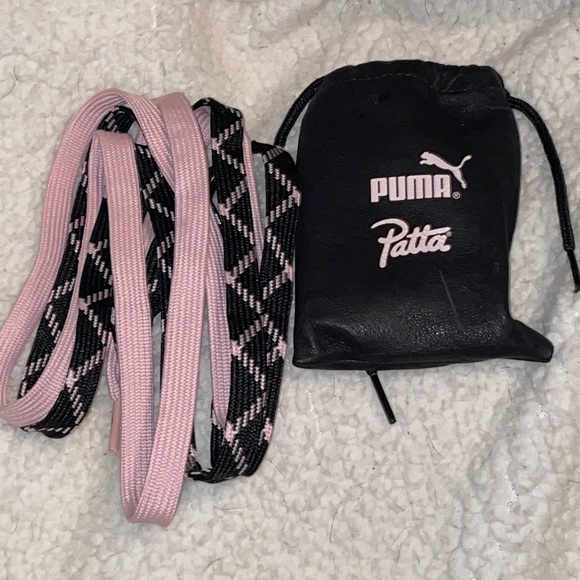 Puma Patta lace shoe laces Pouch New - Picture 2 of 3